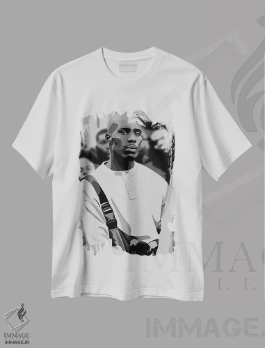تیشرت سفید طرح دار دی ام ایکس، هنر آمریکایی آفریقایی تبار اثر آرت پِی سی ئی | فروشگاه ایماژ