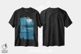 تیشرت مشکی طرح دار رویاها می توانند واقعی شوند، هنر دیجیتال اثر هدر استیلافسن | فروشگاه ایماژ