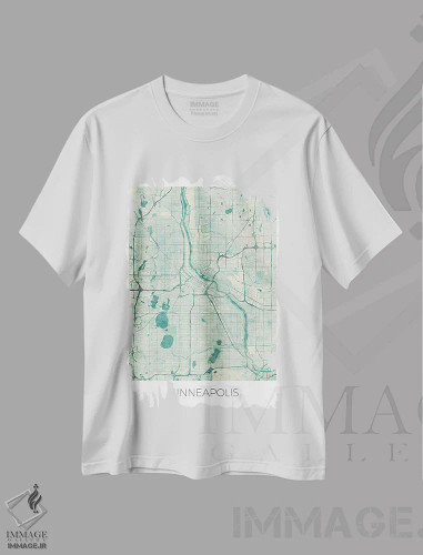 تیشرت سفید طرح دار آثار هوبرت روگوسکی - immage.ir