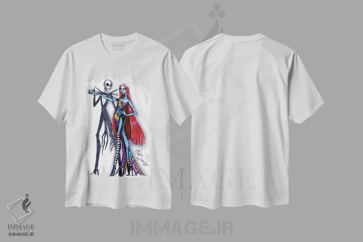 تیشرت سفید طرح دار کابوس زیبا، تزئینی اثر هایدن ویلیامز | immage.ir