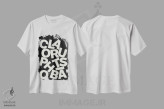 تیشرت سفید طرح دار تنگناهراسی، تزئینی اثر هری ریچاردز | فروشگاه ایماژ
