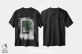 تیشرت مشکی طرح دار آثار پانورامیک ایمجز - immage.ir
