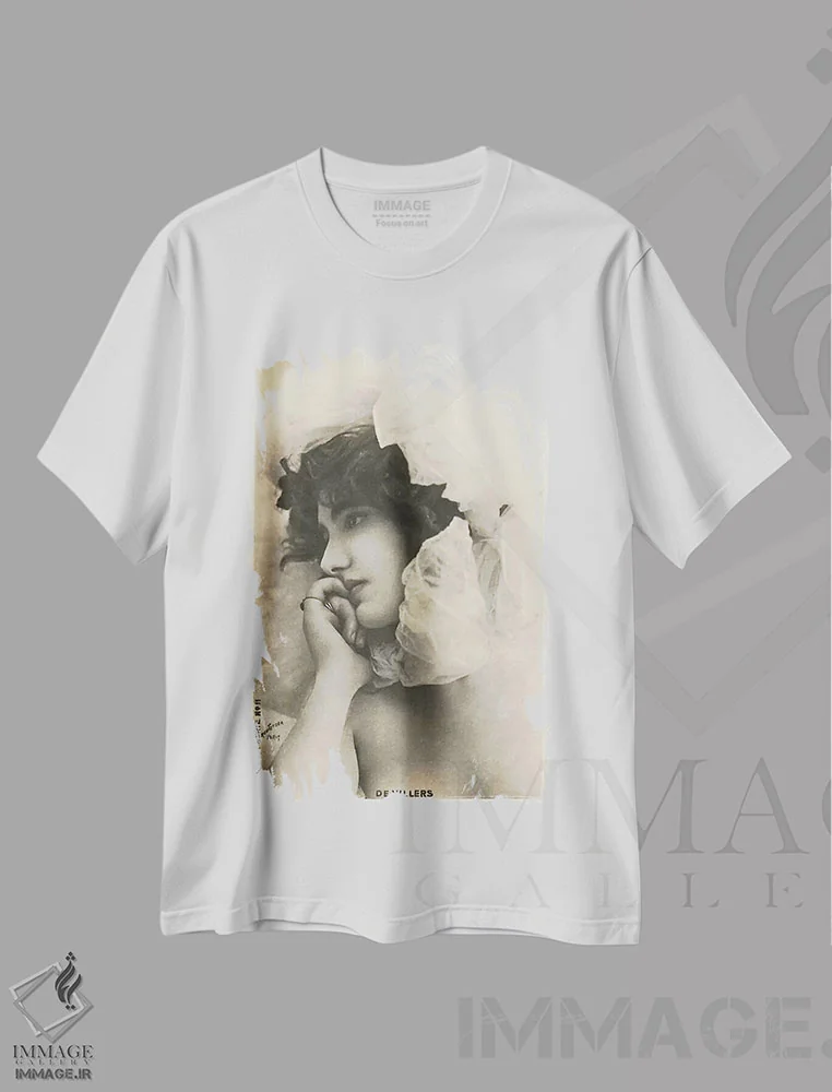 تیشرت سفید طرح دار اگزوتیکا ۲، عکاسی فیگوراتیو اثر هنرمند ناشناس | immage.ir