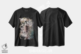 تیشرت مشکی طرح دار چرخ غول پیکر، هنر فاخر معاصر اثر فایو بای فایو کالکتیو | immage.ir