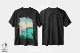 تیشرت مشکی طرح دار یوست ون دایک، دکور معاصر اثر ایدیااستورم استودیوز | فروشگاه ایماژ