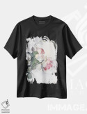 تیشرت مشکی طرح دار گل های رز، دکور معاصر اثر مارینا ایگناتووا | immage.ir