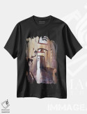 تیشرت مشکی طرح دار ملاقات های پراگ، دکوراسیون جایگزین اثر ایگور شولمان | فروشگاه ایماژ