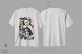 تیشرت سفید طرح دار کلوب مبارزه چهارم، هنر فاخر معاصر اثر اینکد آیکونز | immage.ir