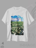 تیشرت سفید طرح دار آثار ایریش ایمیج کالکشن - immage.ir