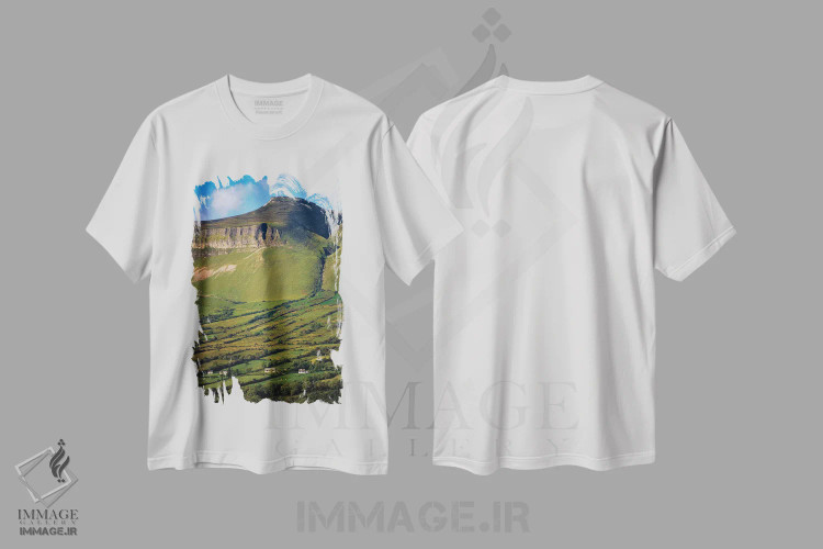 تیشرت سفید طرح دار آثار ایریش ایمیج کالکشن - فروشگاه ایماژ