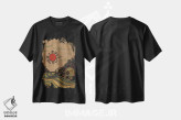 تیشرت مشکی طرح دار هم روح ها، دکوراسیون جایگزین اثر ایلو ناتیکا | فروشگاه ایماژ