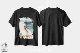 تیشرت مشکی طرح دار نروژ-اسکی، هنر دیجیتال اثر میسی ایمز | فروشگاه ایماژ