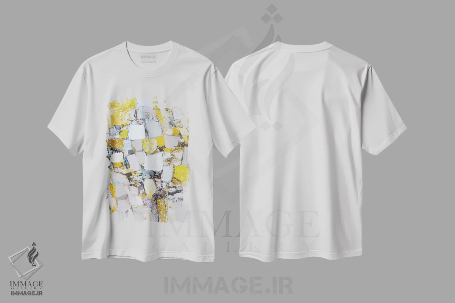 تیشرت سفید طرح دار بازی مورد علاقه II اثر ایرینا کاستسووا | immage.ir