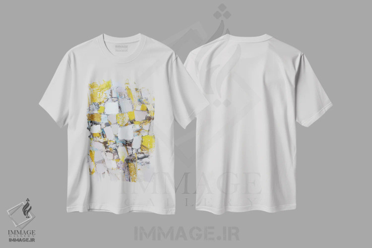 تیشرت سفید طرح دار بازی مورد علاقه II اثر ایرینا کاستسووا | immage.ir