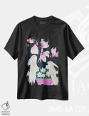 تیشرت مشکی طرح دار بهار، کجایی؟، دکور معاصر اثر ایلدزه اوس | immage.ir