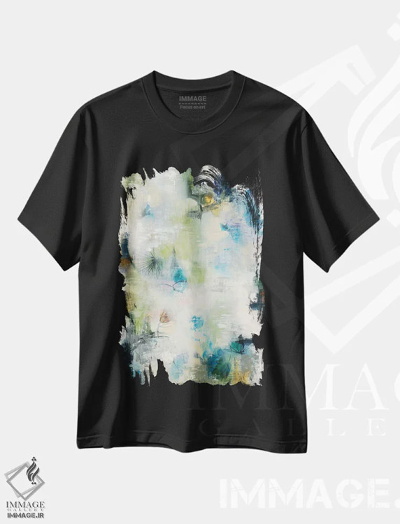 تیشرت مشکی طرح دار جادو ساختن اثر لیز جاردین | immage.ir