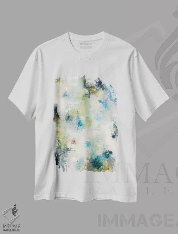 تیشرت سفید طرح دار جادو ساختن اثر لیز جاردین | فروشگاه ایماژ