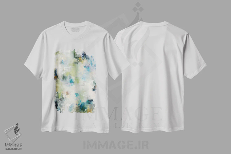 تیشرت سفید طرح دار جادو ساختن اثر لیز جاردین | فروشگاه ایماژ