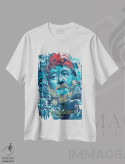 تیشرت سفید طرح دار زندگی در آب با استیو زیسو اثر جاشوا بودیچ | immage.ir
