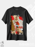 تیشرت مشکی طرح دار شاون مردگان، هنر فاخر معاصر اثر جاشوا بودیچ | فروشگاه ایماژ