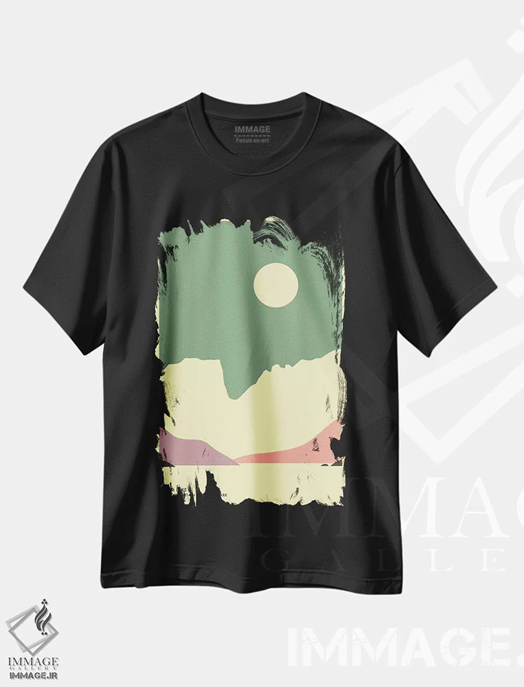 تیشرت مشکی طرح دار Rocky Mountain National Park"، هنر دیجیتال اثر جازبری بلو | immage.ir