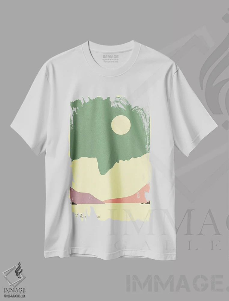 تیشرت سفید طرح دار Rocky Mountain National Park"، هنر دیجیتال اثر جازبری بلو | فروشگاه ایماژ