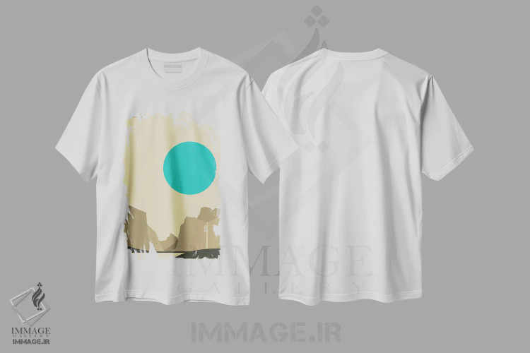 تیشرت سفید طرح دار یوسیمیتی، وینتیج و رترو اثر جازبری بلو | فروشگاه ایماژ