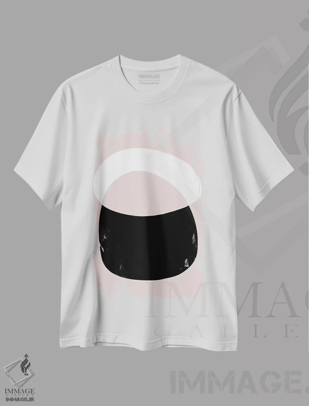 تیشرت سفید طرح دار دروازه رز IV اثر جیکوب گرین | فروشگاه ایماژ