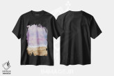 تیشرت مشکی طرح دار مسافر شگفت انگیز II اثر جولیا کونتاسسی | فروشگاه ایماژ