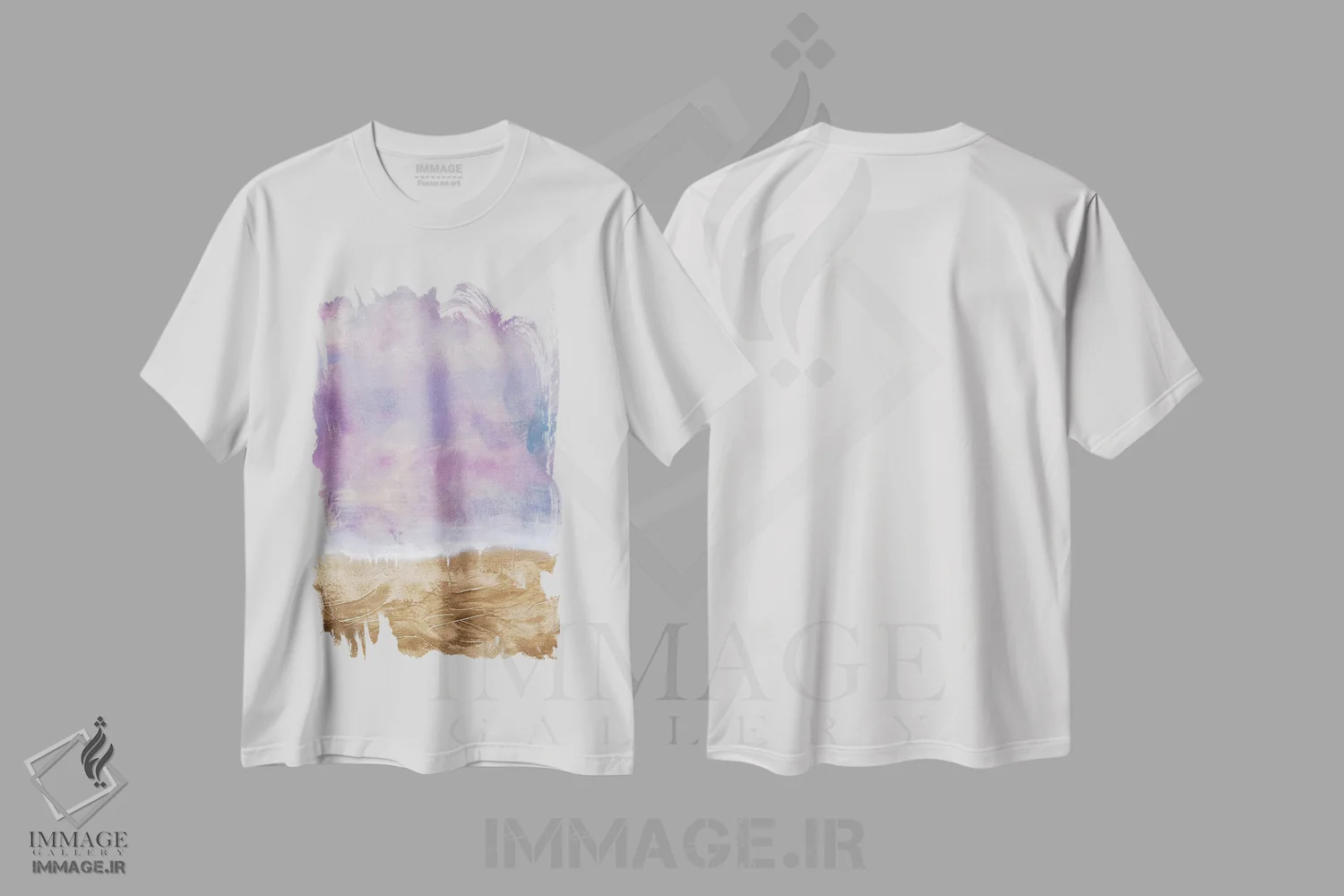 تیشرت سفید طرح دار مسافر شگفت انگیز II اثر جولیا کونتاسسی | immage.ir