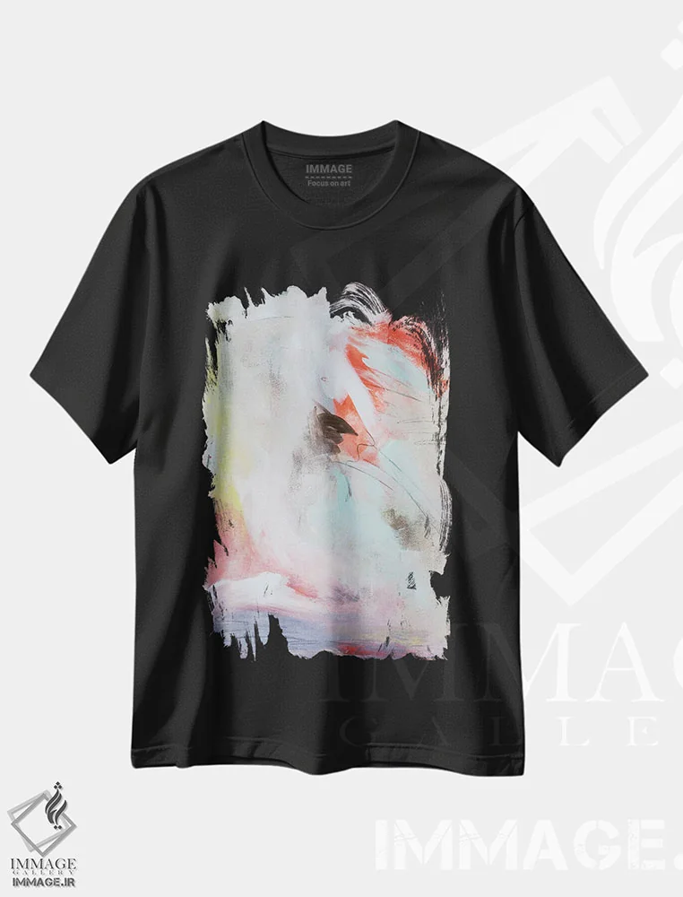تیشرت مشکی طرح دار در لذت گره خورده I اثر جولیا کونتاسسی | immage.ir