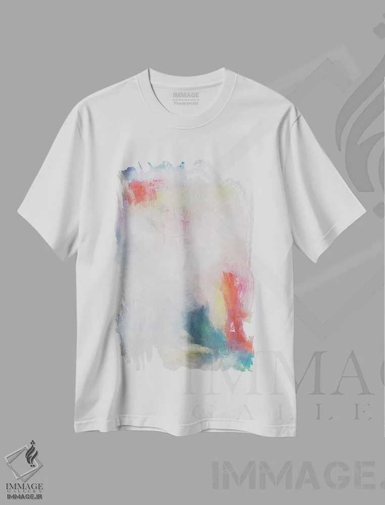 تیشرت سفید طرح دار در لذت گره خورده II اثر جولیا کونتاسسی | immage.ir