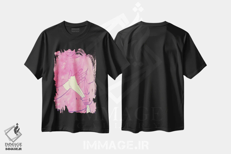 تیشرت مشکی طرح دار بوکس I اثر جوزپه کریستیانو | immage.ir