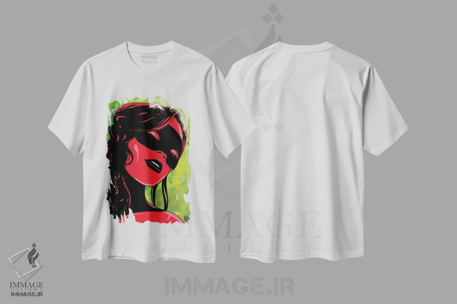 تیشرت سفید طرح دار کارناوال اثر جوزپه کریستیانو | فروشگاه ایماژ