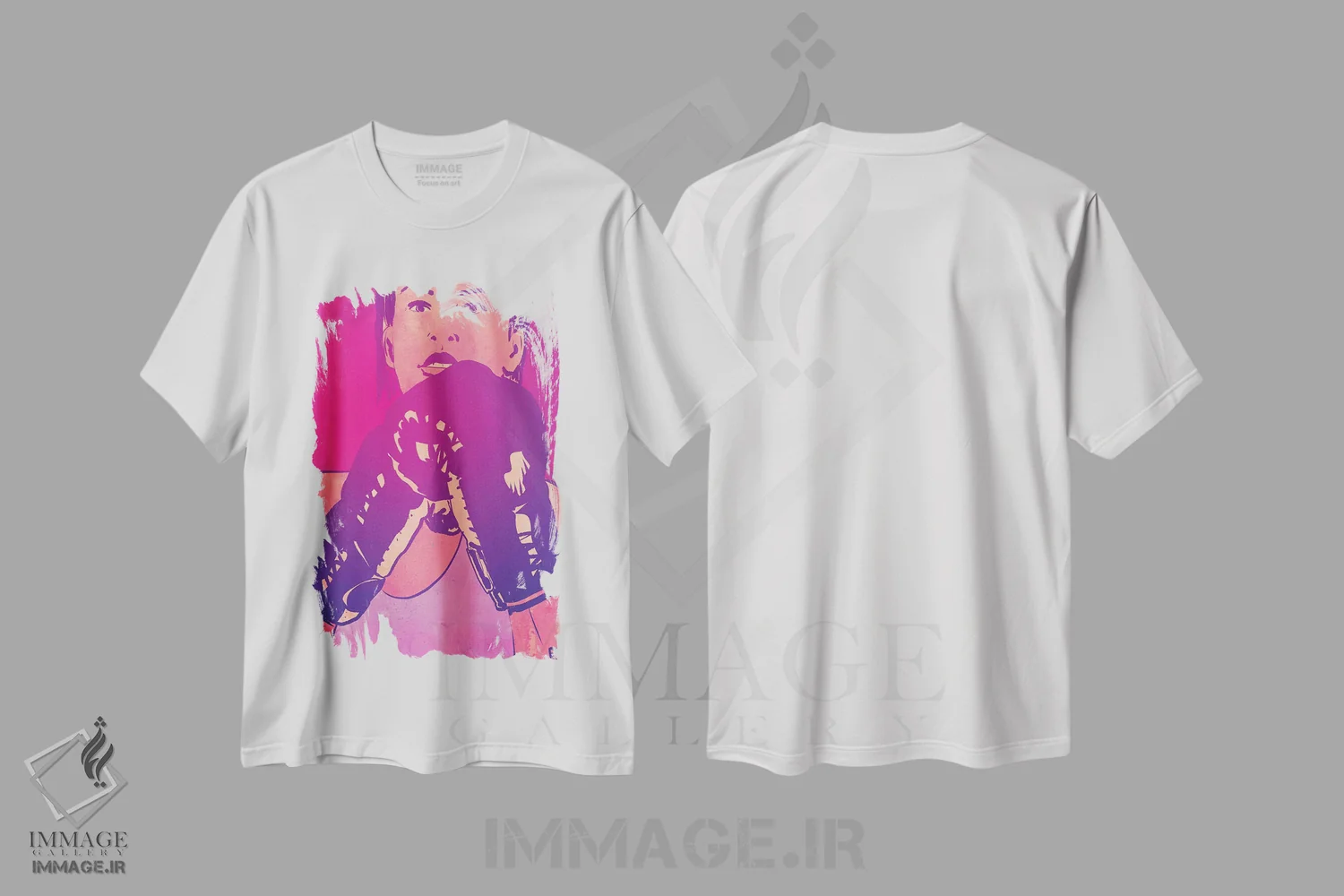تیشرت سفید طرح دار بوکس VII اثر جوزپه کریستیانو | immage.ir