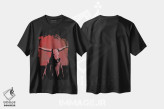تیشرت مشکی طرح دار جمجمه اثر جوزپه کریستیانو | فروشگاه ایماژ