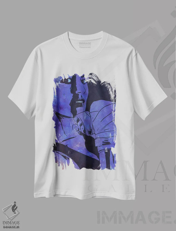 تیشرت سفید طرح دار باشگاه بوکس ۶ اثر جوزپه کریستیانو | فروشگاه ایماژ