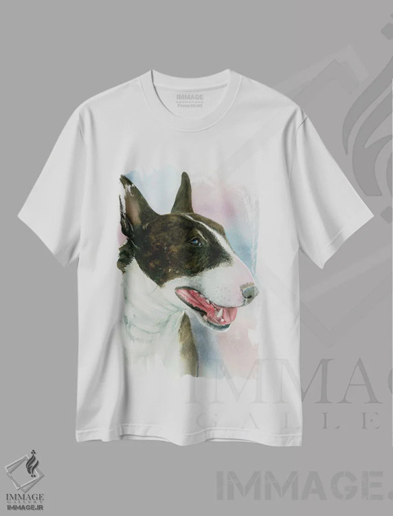 تیشرت سفید طرح دار سیب زمینی ها، هنر فاخر معاصر اثر جودیت استاین | immage.ir