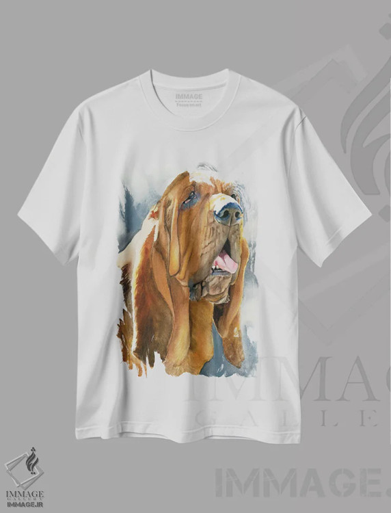 تیشرت سفید طرح دار بینی بهتر می داند، هنر فاخر معاصر اثر جودیت استاین | immage.ir