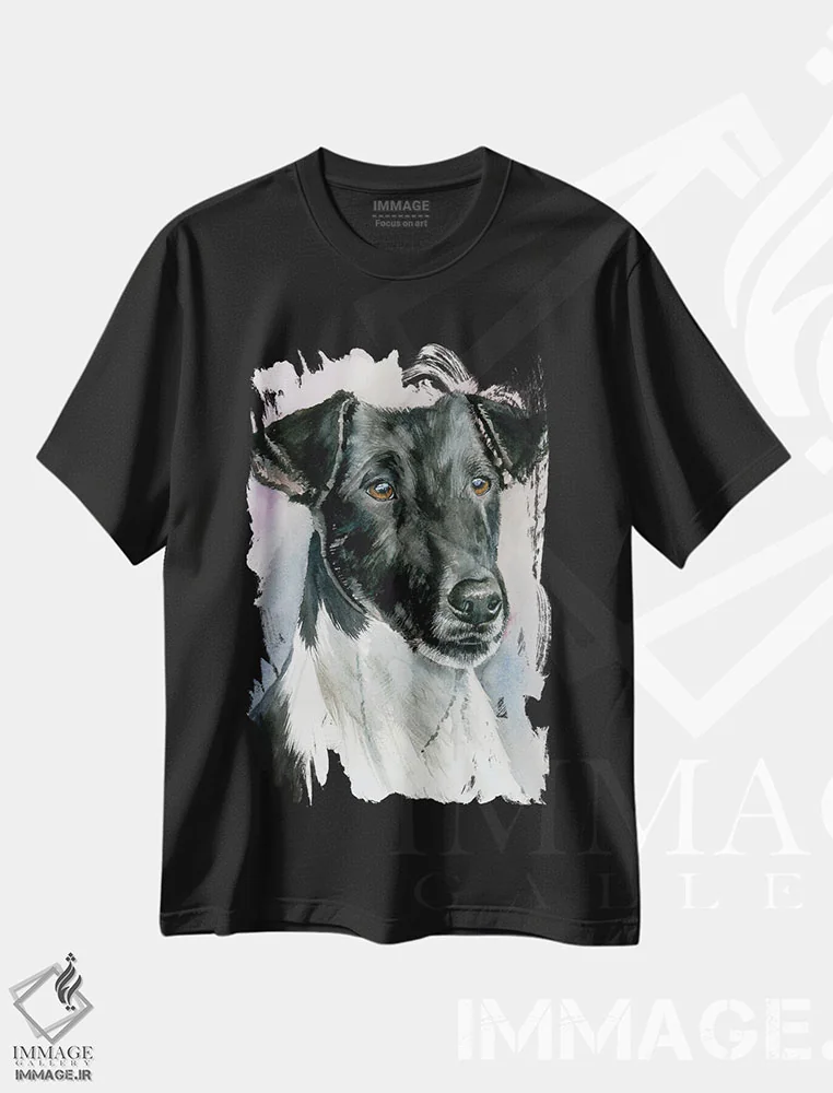 تیشرت مشکی طرح دار تِریِر حقه باز اثر جودیت استاین | immage.ir