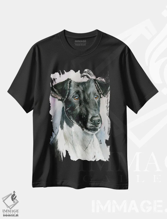 تیشرت مشکی طرح دار تِریِر حقه باز اثر جودیت استاین | immage.ir