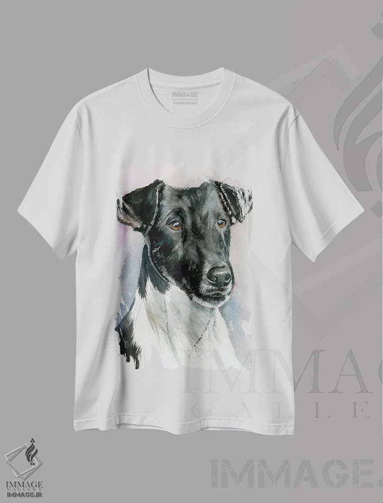 تیشرت سفید طرح دار تِریِر حقه باز اثر جودیت استاین | فروشگاه ایماژ