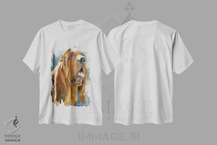 تیشرت سفید طرح دار بینی بهتر می داند، هنر فاخر معاصر اثر جودیت استاین | immage.ir