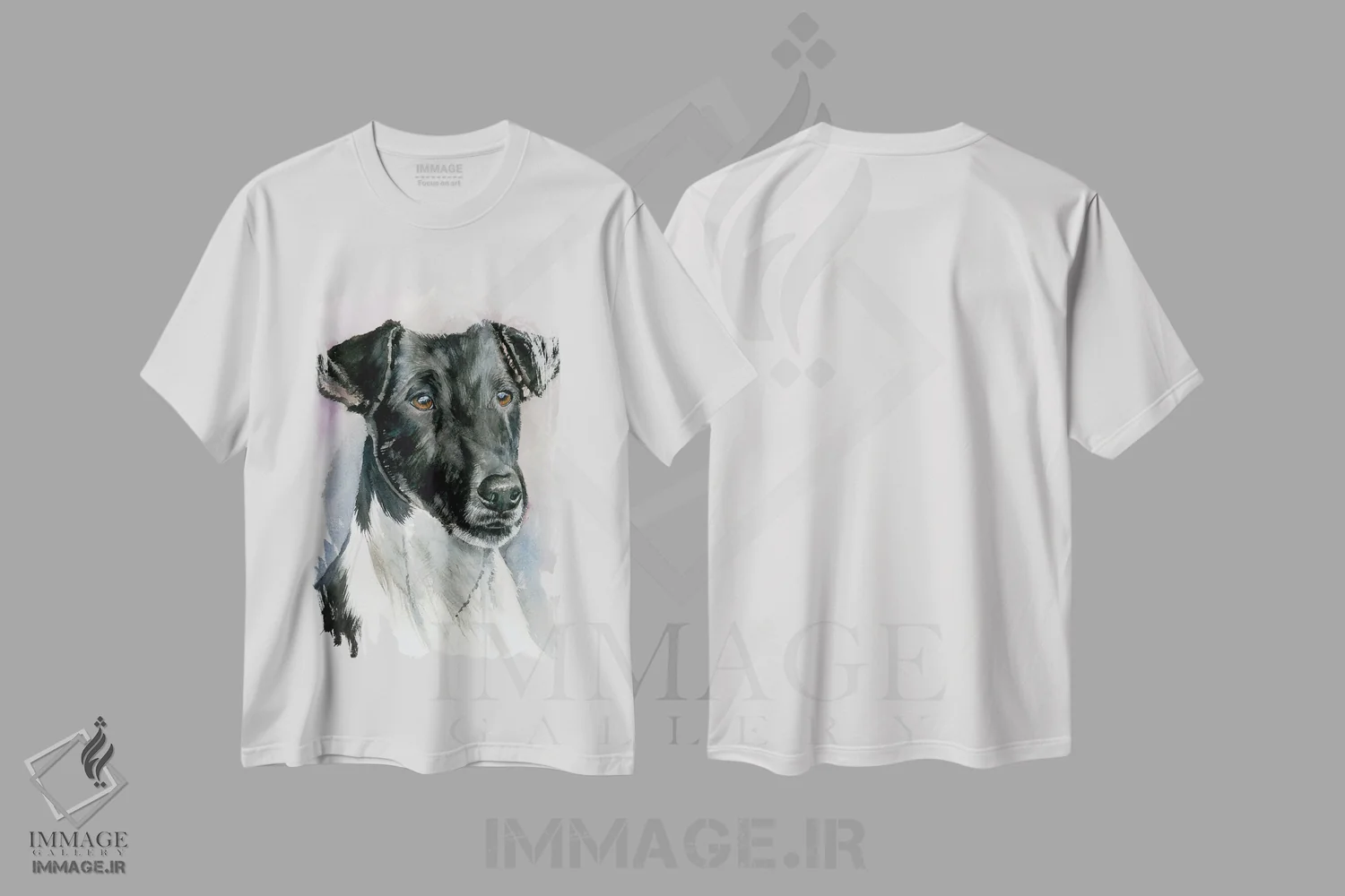 تیشرت سفید طرح دار تِریِر حقه باز اثر جودیت استاین | فروشگاه ایماژ