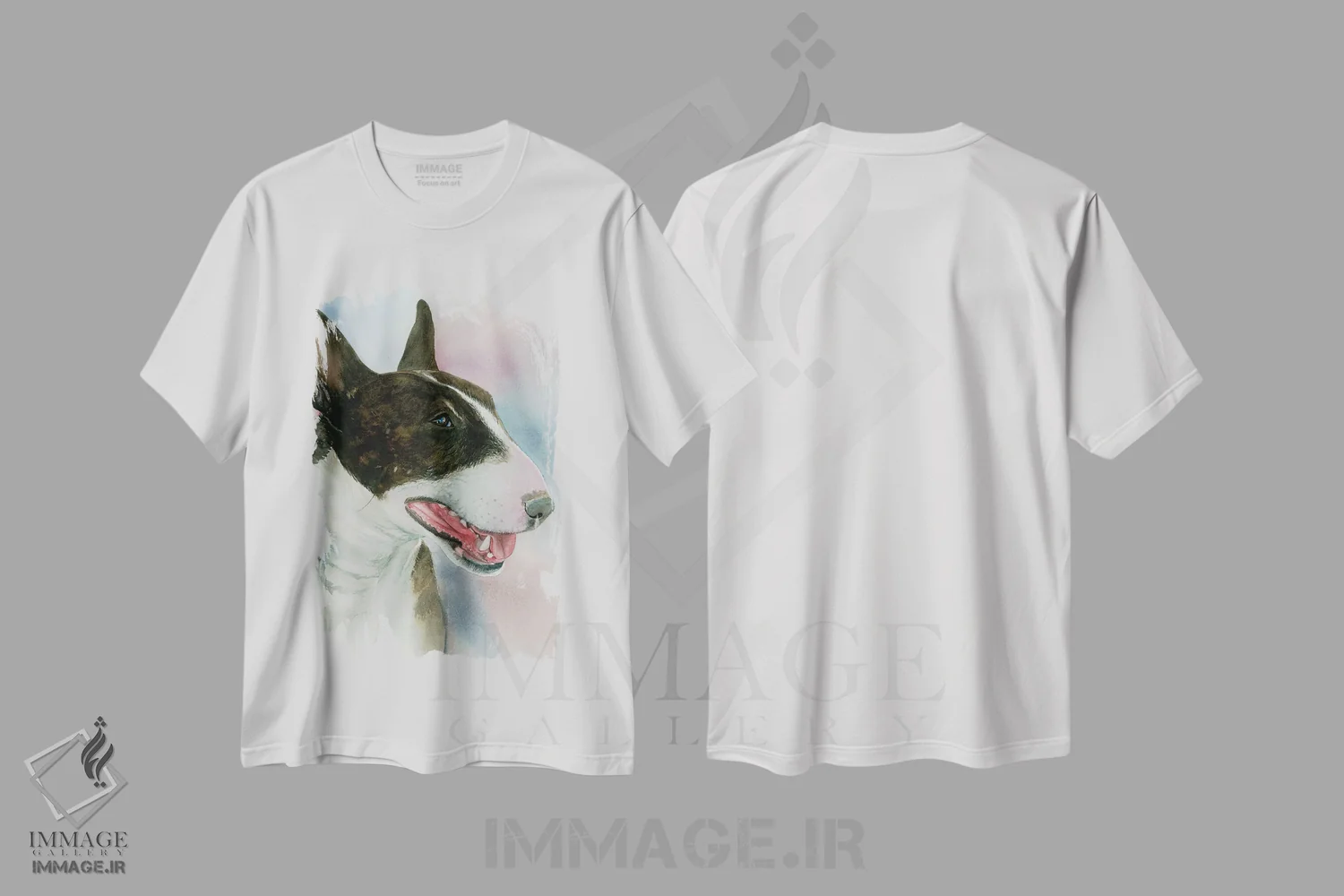 تیشرت سفید طرح دار اسپادز، دکور معاصر اثر جودیت استاین | immage.ir