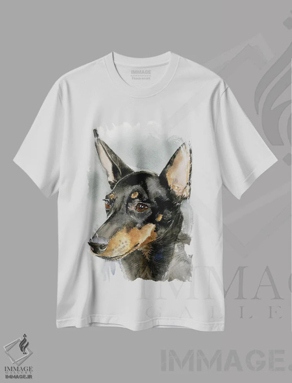 تیشرت سفید طرح دار روحیه بالا، هنر فاخر معاصر اثر جودیت استاین | فروشگاه ایماژ