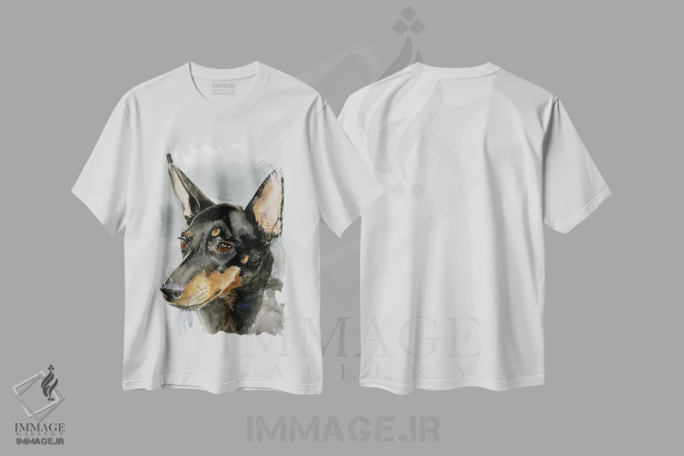 تیشرت سفید طرح دار روحیه بالا، هنر فاخر معاصر اثر جودیت استاین | فروشگاه ایماژ