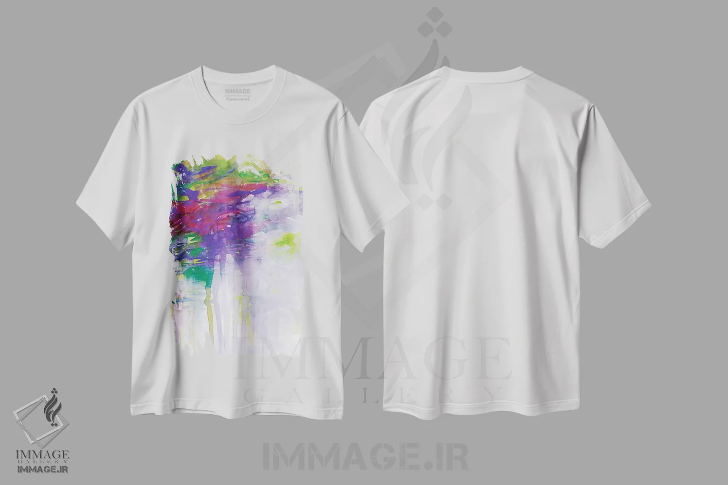 تیشرت سفید طرح دار رویای کارناوال پنجم اثر جولیا دی سانو | فروشگاه ایماژ