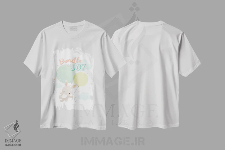 تیشرت سفید طرح دار ماجراجویی کودکانه یک، تزئینی اثر جنیفر اللوری | immage.ir