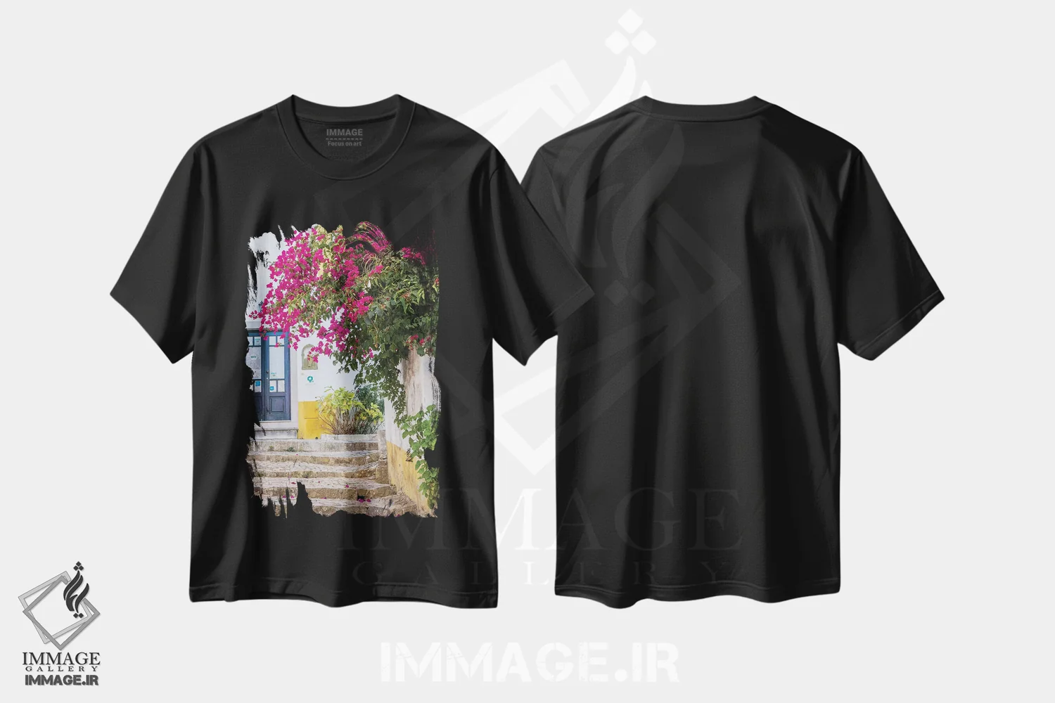 تیشرت مشکی طرح دار آثار جولی اگِرز - فروشگاه ایماژ